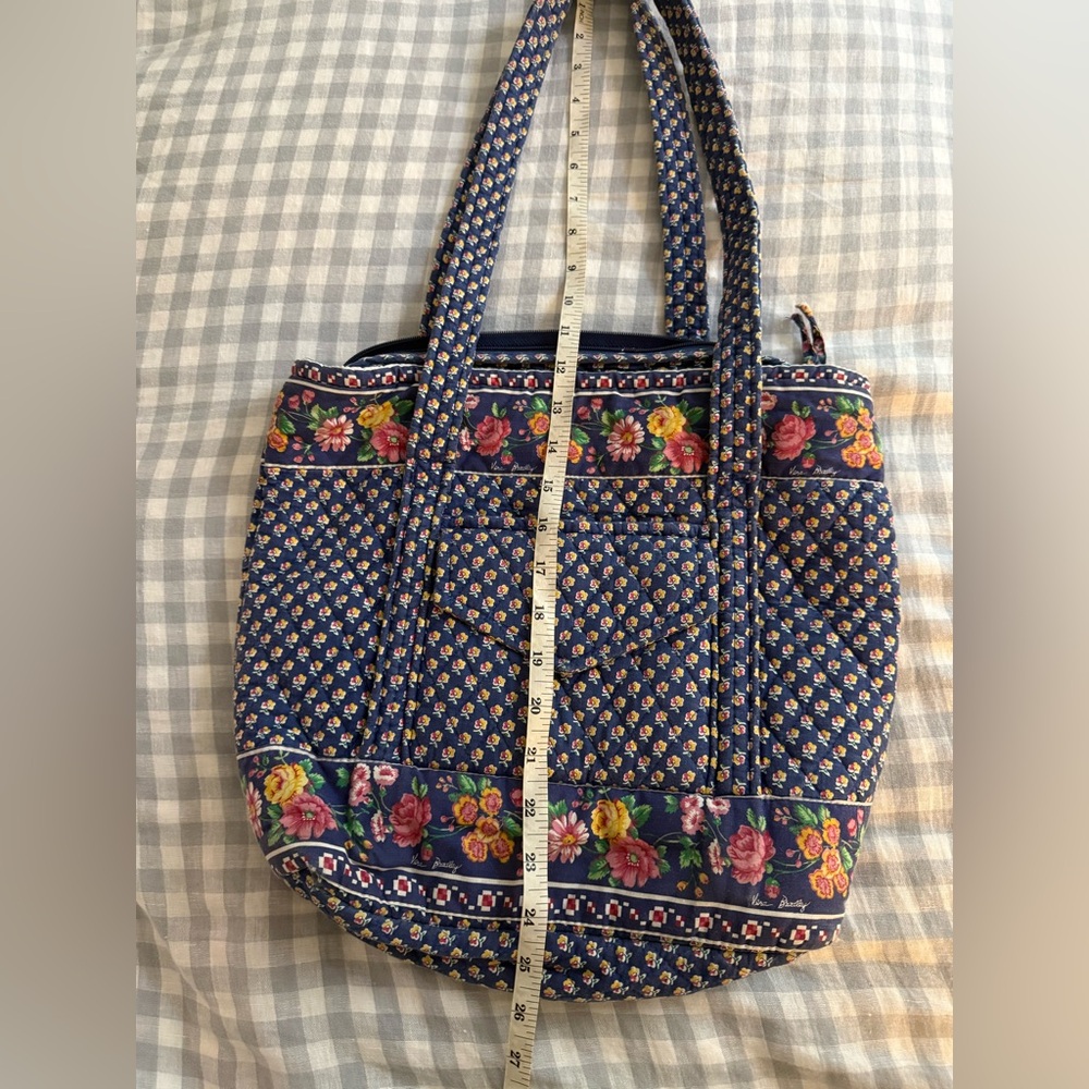 1992 Vintage Vera Bradley tote in pattern “Royal”